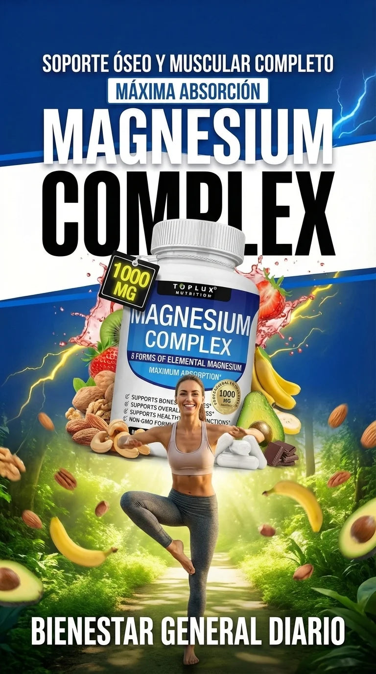 MAGNESIUM COMPLEX (90 CAPS) PROMOCIÓN X3