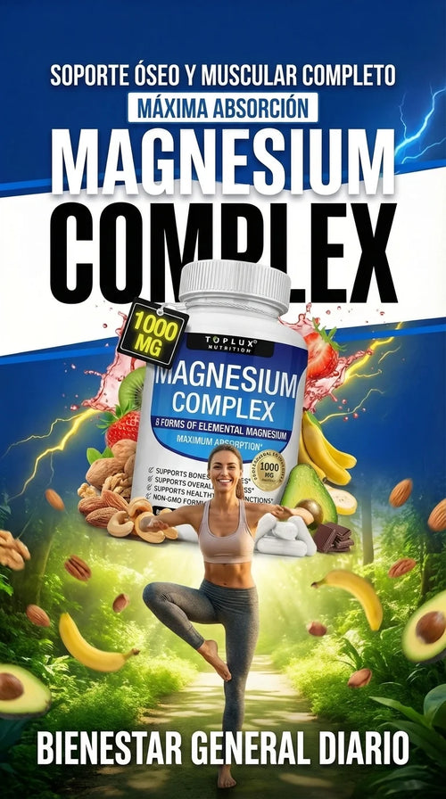 MAGNESIUM COMPLEX (90 CAPS) PROMOCIÓN X3