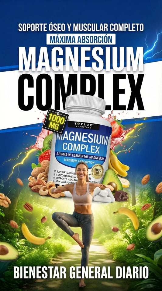 MAGNESIUM COMPLEX (90 CAPS) PROMOCIÓN X3